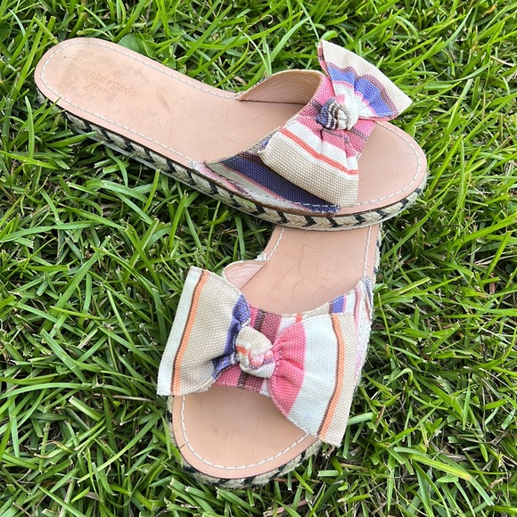 🎀 Kate Spade Espadrille Slide Sandal - Picture 10 of 10